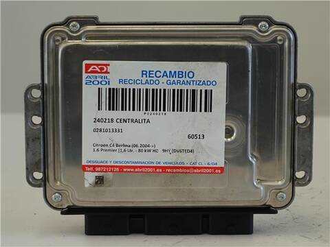 Centralita Motor ECU Citroen C4 1.6 PREMIER BERLINA 109CV 80KW