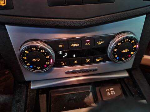 Foto 2ª: Mando Climatizador Mercedes Clase C 160 C 220 CDI 204.008) BERLINA 170CV 125KW [651911] (2010)
