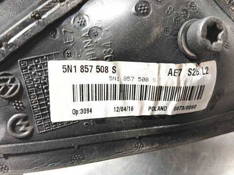 Foto 4ª: Retrovisor Derecho Volkswagen Tiguan 2.0 TDI 4MOTION 140CV 103KW [CBAB,CFFB,CLJA]