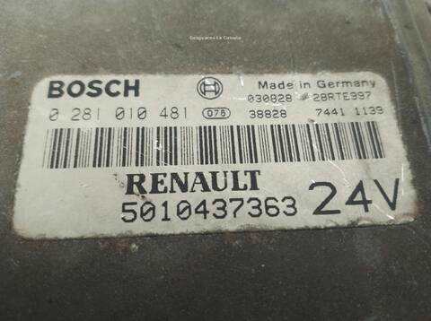Foto 3ª: Centralita Motor ECU Renault Megane VERSION INDEFINIDA