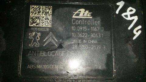 Abs Citroen C3 TONIC 68CV 50KW