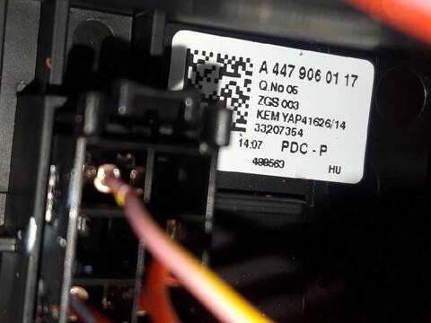 Foto 3ª: Caja Reles Fusibles Mercedes Vito 114/116 CDI 119 CDI/BT 4MATIC EXTRALANG 447.705) 136CV 100KW (2014)