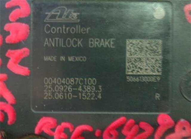 Abs Jeep Grand Cherokee 3.0 CRD 65 ANIVERSARIO [3.0 LTR. - 160 KW CRD CAT]