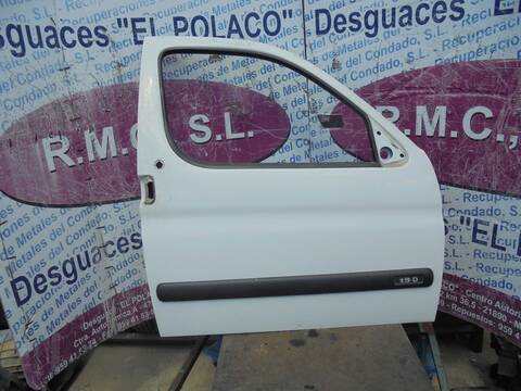 Puerta Delantera Derecha Citroen Berlingo 1.9 D MULTIVOLUMEN 70CV 51KW