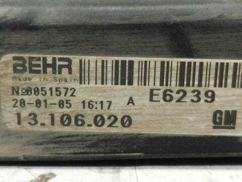Foto 2ª: Radiador Calefaccion A.A. Opel Corsa 1.3 16V CDTI CAT Z 13 DT - LN9) 69CV 51KW [Z13DT] (2005)