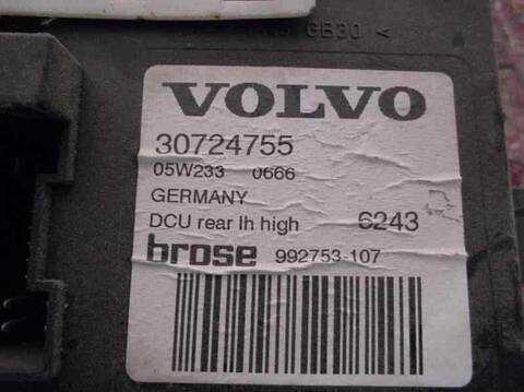 Foto 2ª: Elevalunas Eléctrico Trasero Izquierdo Volvo S40 2.0 DIESEL CAT BERLINA 136CV 100KW [D4204T] (2005)