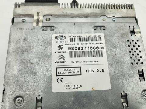 Foto 3ª: Sistema Audio Radio CD Citroen DS5 SPORT 181CV 133KW [AH02] (2014)