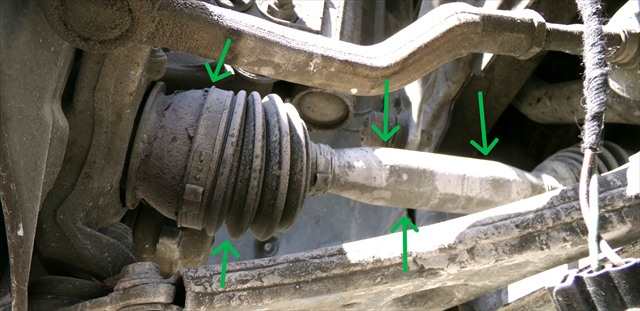 Transmision Delantera Derecha Mercedes Clase A 180 2.0 CDI W169,2004-2012
