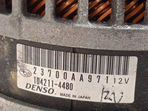 Foto 4ª: Alternador Subaru XV 1.6 CAT 114CV 84KW [FB16] (2022)