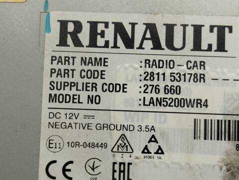 Foto 4ª: Sistema Audio Radio CD Renault Captur DYNAMIQUE 90CV 66KW [H4B B4] (2018)