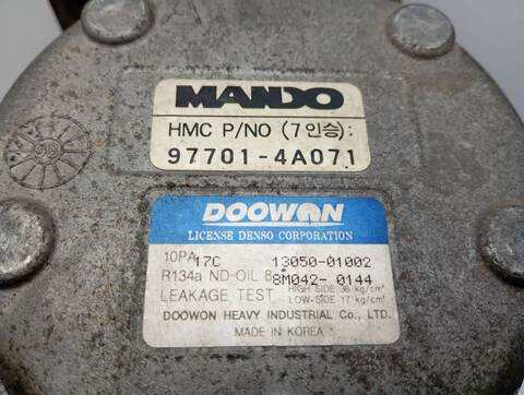 Foto 3ª: Compresor Aire Acondicionado Hyundai H1 2.5 TD 99CV 73KW (1999)