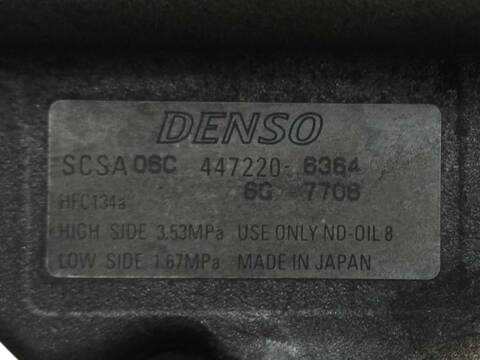 Foto 2ª: Compresor Aire Acondicionado Toyota Corolla 2.0 D-4D CDE120R CDE120L_) (2001)