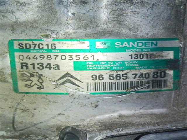 Foto 2ª: Compresor Aire Acondicionado Peugeot 407 2.0 (2004)