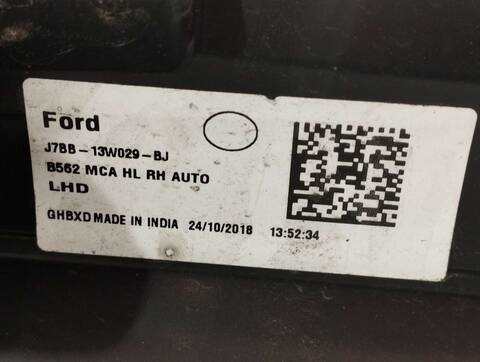 Foto 3ª: Faro Derecho Ford Ka ULTIMATE 86CV 63KW [BIKE] (2019)