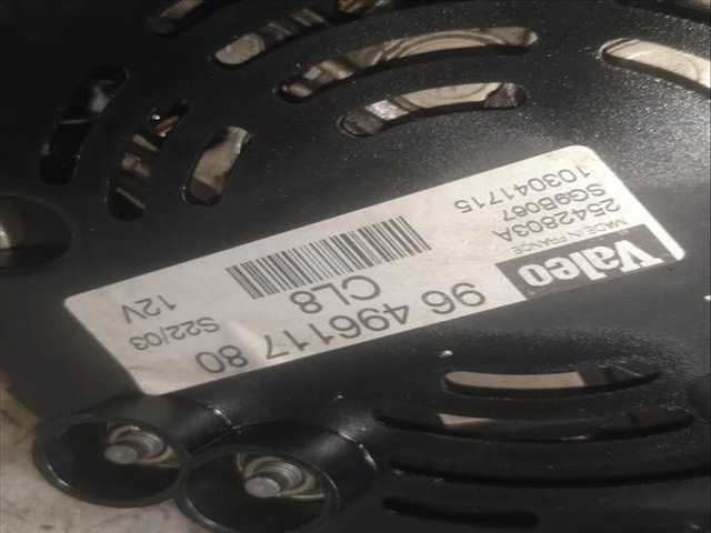 Foto 3ª: Alternador Peugeot 307 NFU (2003)