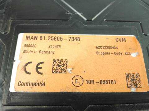 Foto 3ª: Centralita Motor ECU Man TGX 18.540 (2016)