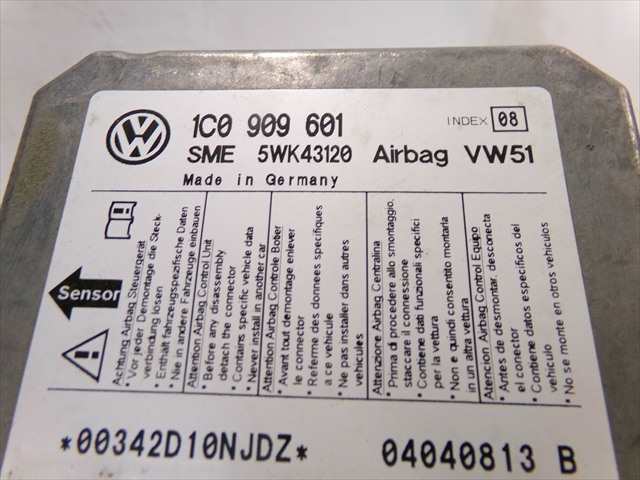 Foto 4ª: Centralita Airbag Skoda Octavia 1.9 TDI 1996-2004 [ALH] (2004)