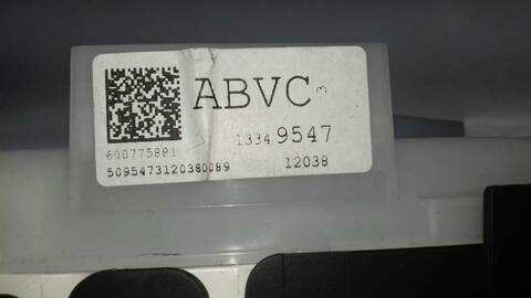 Foto 3ª: Cuadro de Instrumentos Opel Meriva SELECTIVE 110CV 81KW [A17DTC] (2012)