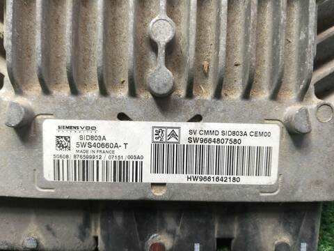 Foto 3ª: Centralita Motor ECU Citroen C8 2.0 HDI CAT RHK - DW10UTED4) 120CV 88KW (2002)