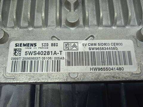 Foto 3ª: Centralita Motor ECU Citroen C4 2.0 HDI CAT RHR - DW10BTED4) BERLINA 136CV 100KW (2005)
