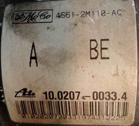 Foto 3ª: Abs Ford Fusion AMBIENTE 1 TDCI CAT 68CV (2002)