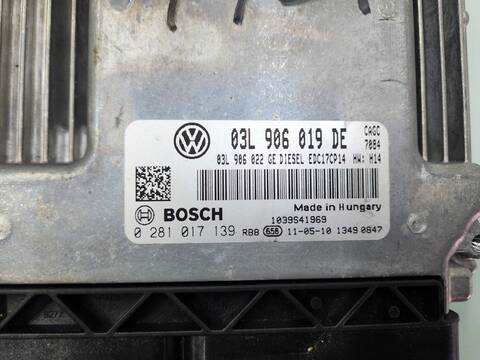 Foto 2ª: Centralita Motor ECU Seat Exeo ERENCE BERLINA 120CV 88KW [CAGC] (2011)