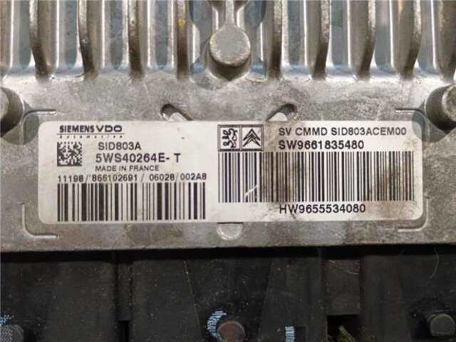 Foto 2ª: Centralita Motor ECU Peugeot 407 2.0 HDI 135 [RHR (DW10BTED4)]