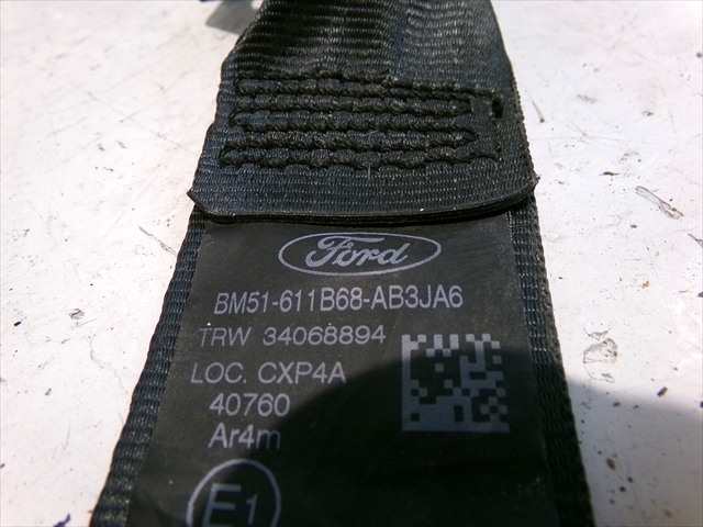 Foto 4ª: Cinturón Trasero Derecho Ford Focus 1.6 TDCI 2011-2014 [T3DB] (2011)