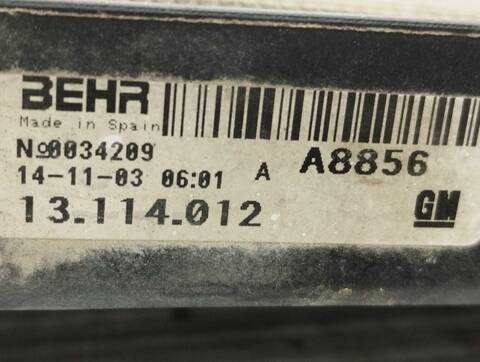 Foto 2ª: Radiador Calefaccion A.A. Opel Combo 1.7 16V DTI CAT Y 17 DT - LR6) 75CV 55KW [Y17DT] (2004)