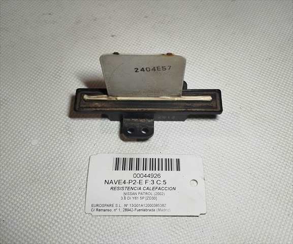 Foto 3ª: Calefacción Nissan Patrol 3.0 DI Y61 5P [ZD30] (2002)