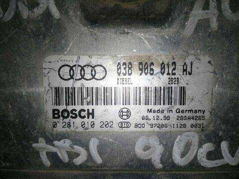 Foto 2ª: Centralita Motor ECU Audi A4 1.9 TDI BERLINA 90CV 66KW (1994)