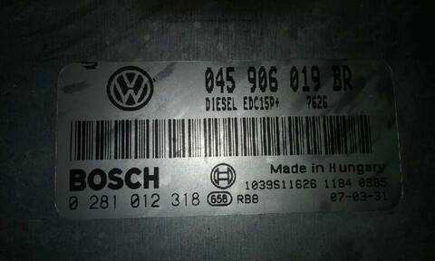 Foto 2ª: Centralita Motor ECU Seat Ibiza 1.4 TDI CAT BNM) 70CV 51KW (2007)