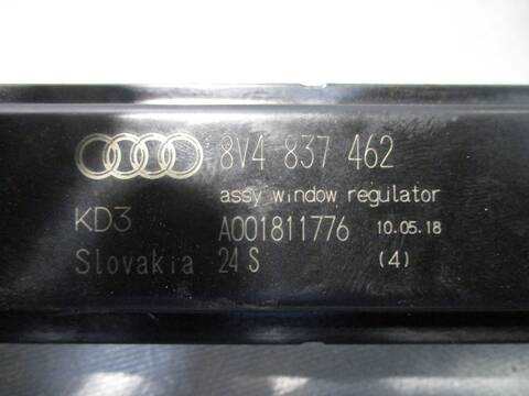 Foto 3ª: Elevalunas Eléctrico Delantero Derecho Audi A3 30 TDI BASICO 115CV 85KW [DDY] (2018)