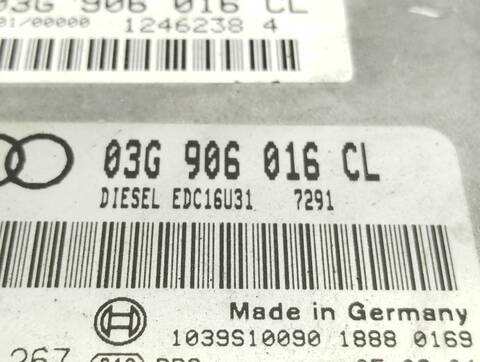 Foto 3ª: Centralita Motor ECU Audi A4 2.0 TDI 16V 103KW) BERLINA 140CV [BLB] (2005)