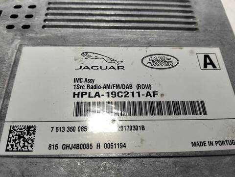 Foto 3ª: Sistema Audio Radio CD Jaguar F Pace 204DTD (2017)