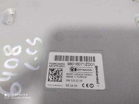 Foto 2ª: Sistema Audio Radio CD Citroen C5 BUSINESS BERLINA 114CV 84KW [9LH] (2013)