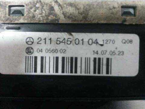 Foto 1ª: Mando Luces Mercedes Clase E 180 E 220 CDI 211.008) BERLINA 170CV 125KW