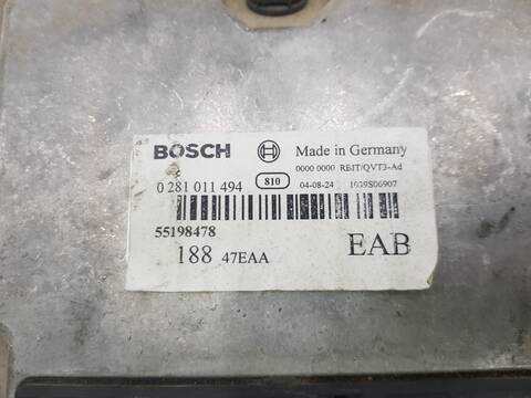 Foto 3ª: Centralita Motor ECU Fiat Punto 1.9 JTD 86CV