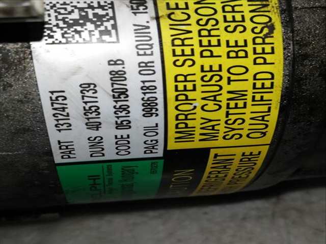 Compresor Aire Acondicionado Opel Astra Z17DTH