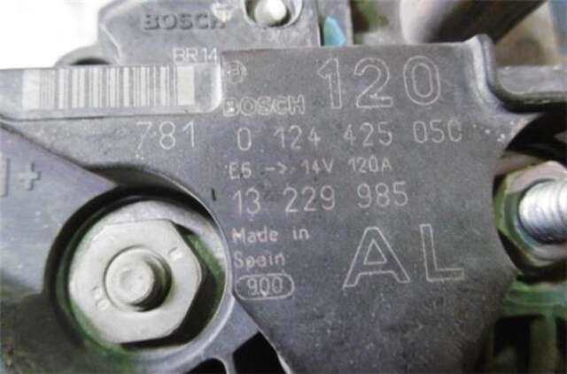 Alternador Opel Astra 1.6 16V