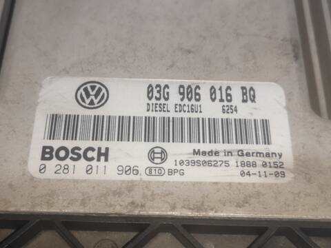 Foto 2ª: Centralita Motor ECU Volkswagen Touran BKD (2004)