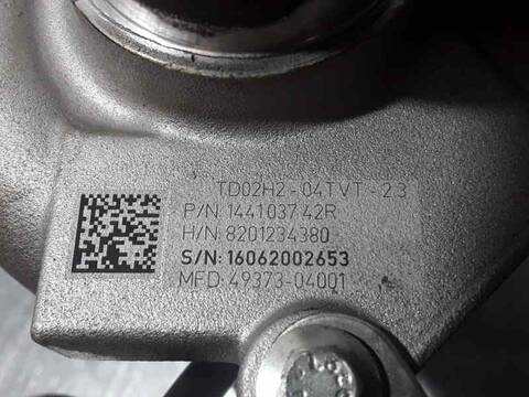 Foto 3ª: Turbocompresor Renault Clio 0.9 TCE 76CV 56KW [H4BB408] (2012)