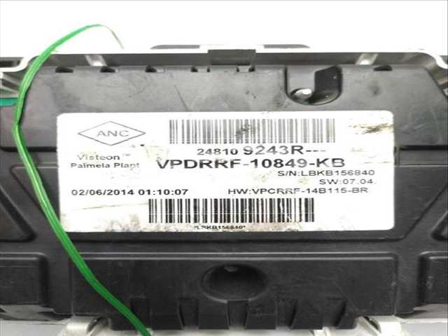 Foto 3ª: Cuadro de Instrumentos Renault Captur 0.9 TCE 90 (2013)