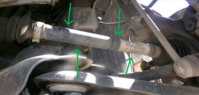 Transmision Delantera Izquierda Citroen C3 1.2 G 2013-2016