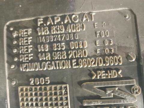 Foto 3ª: Deposito de Combustible Citroen Jumpy 1.9 DIESEL 69CV [D/ WJY] (2003)