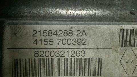 Foto 3ª: Centralita Motor ECU Renault Scenic 2.0 135CV 99KW [F4R17] (2004)