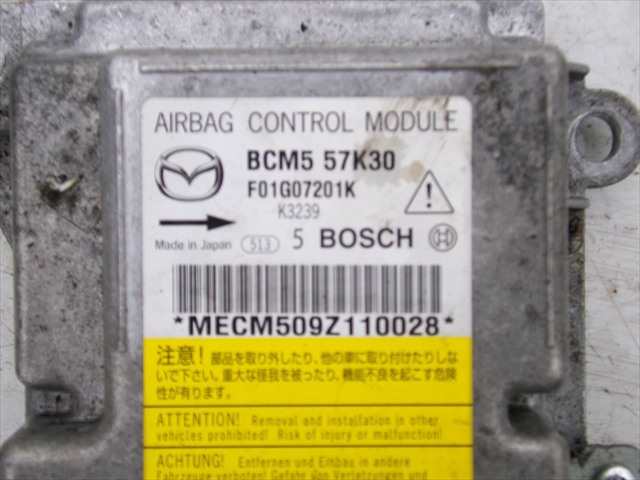 Foto 3ª: Centralita Airbag Mazda 3 1.6 D 2009-2013 [Y6] (2010)
