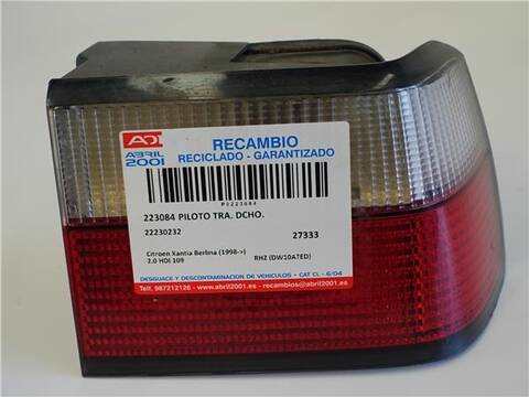 Piloto Trasero Derecho Citroen Xantia 2.0 HDI 109 BERLINA 109CV 80KW