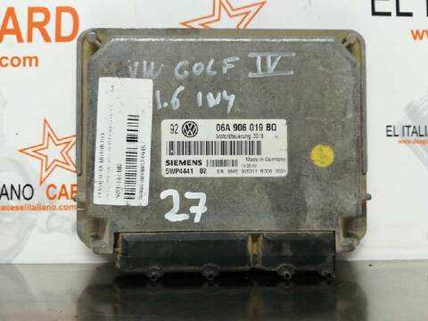 Centralita Motor ECU Volkswagen Golf BERLINA 90CV 66KW