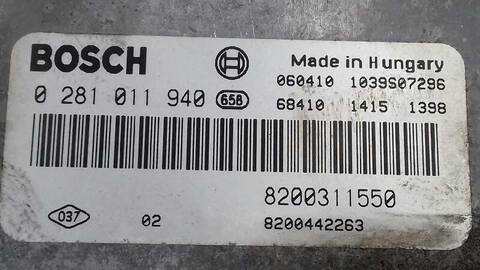Foto 3ª: Centralita Motor ECU Opel Movano FURGON MEDIO TECHO ELEVADO L2H2 3.5 T 115CV 84KW [G9UA7] (2006)